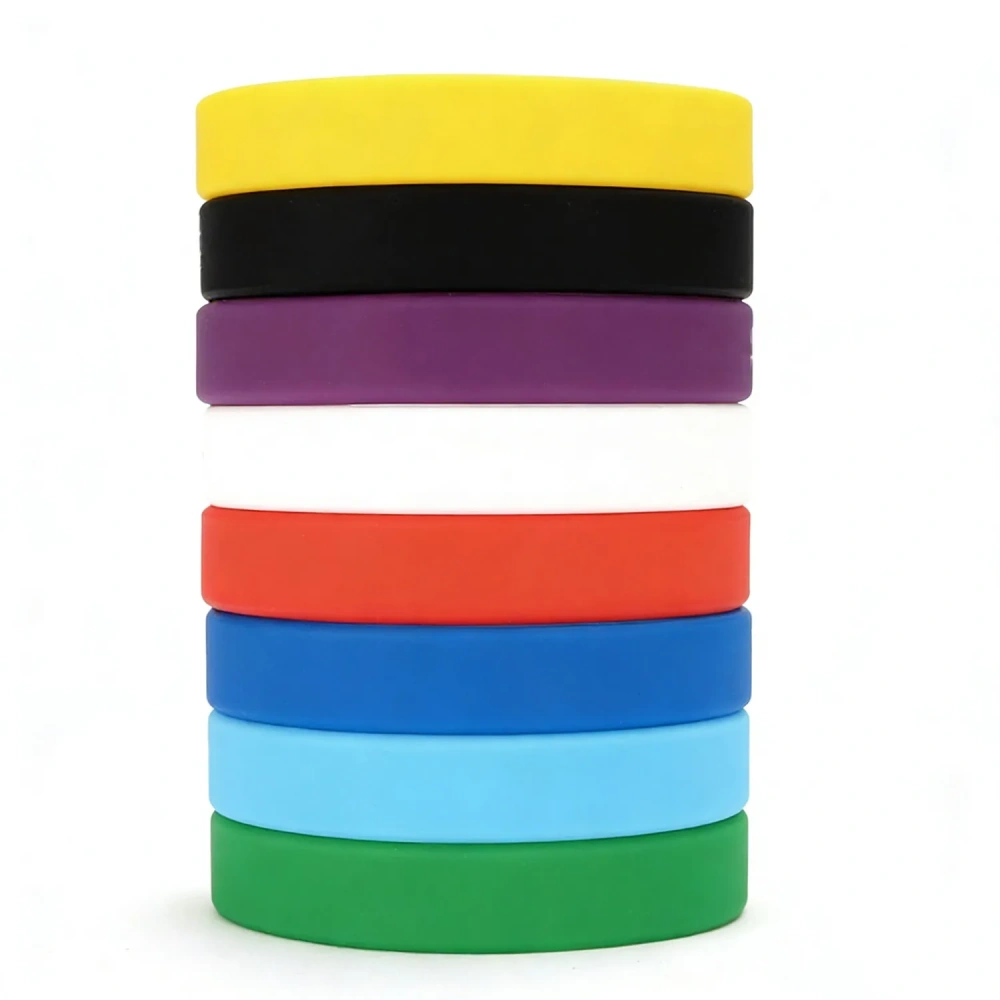 Custom Logo Silicone Wristbands - Event Promotional