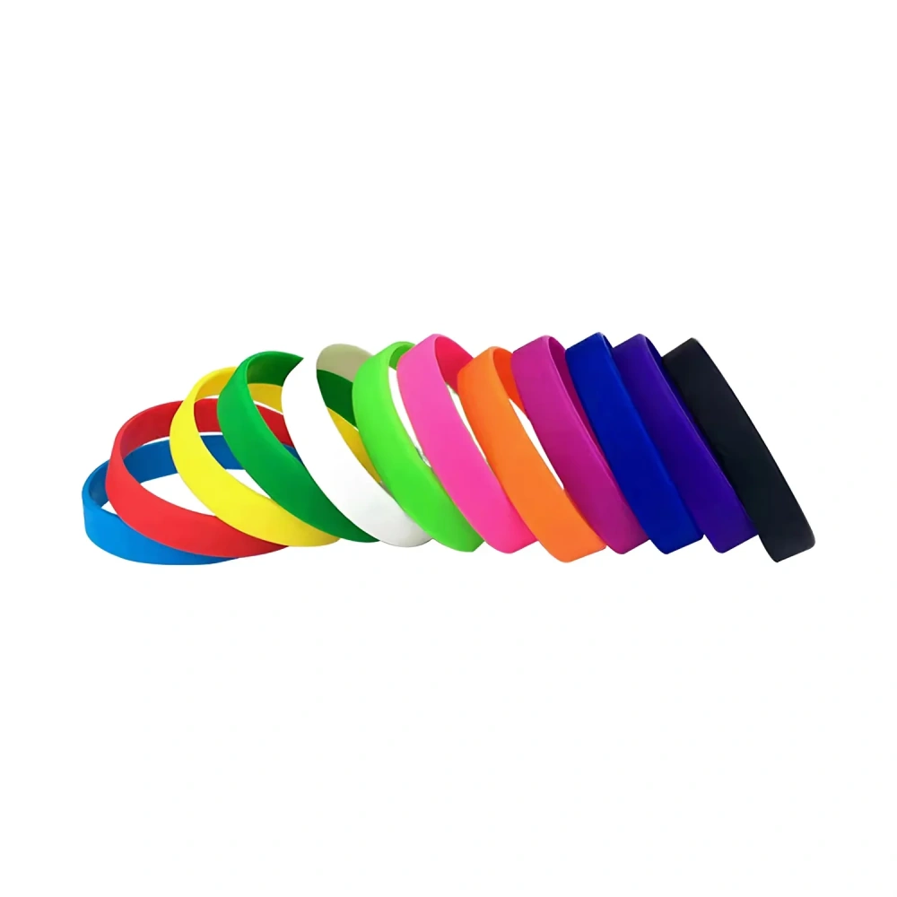 Custom Logo Silicone Wristbands - Event Promotional