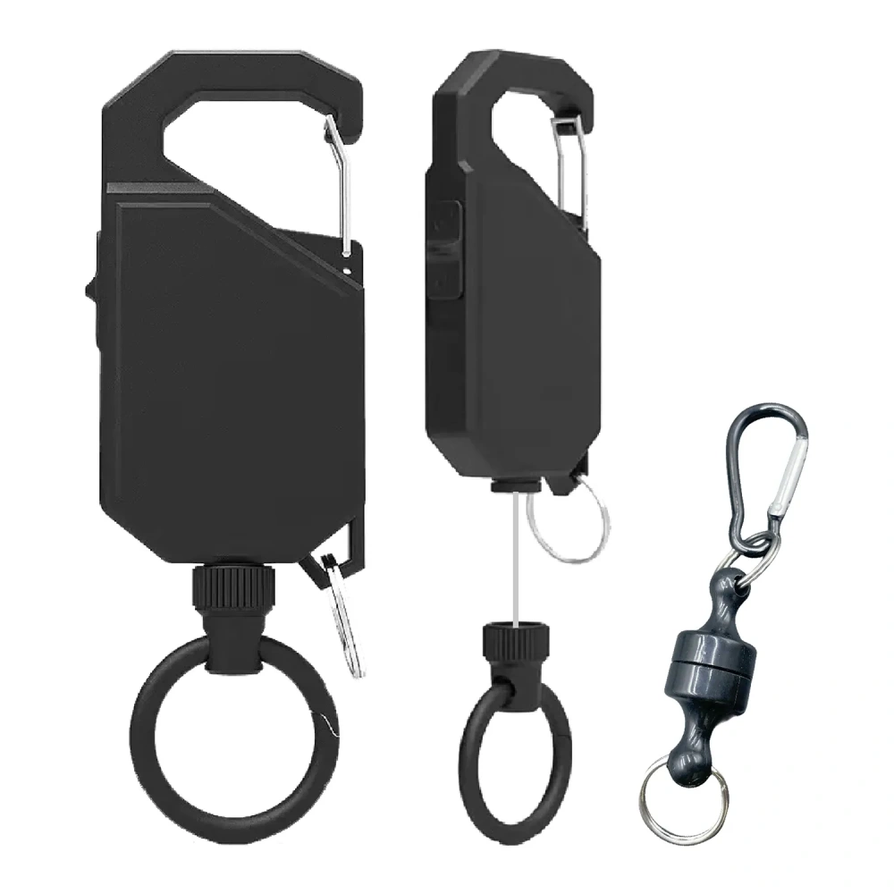 Custom Heavy-Duty Retractable Keychain - Low MOQ