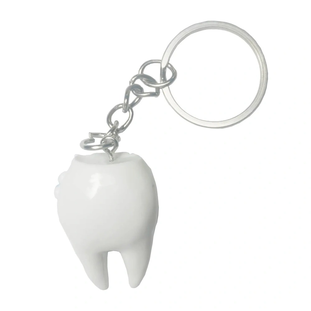 Custom Dental Tooth Keychain - Personalized Logo