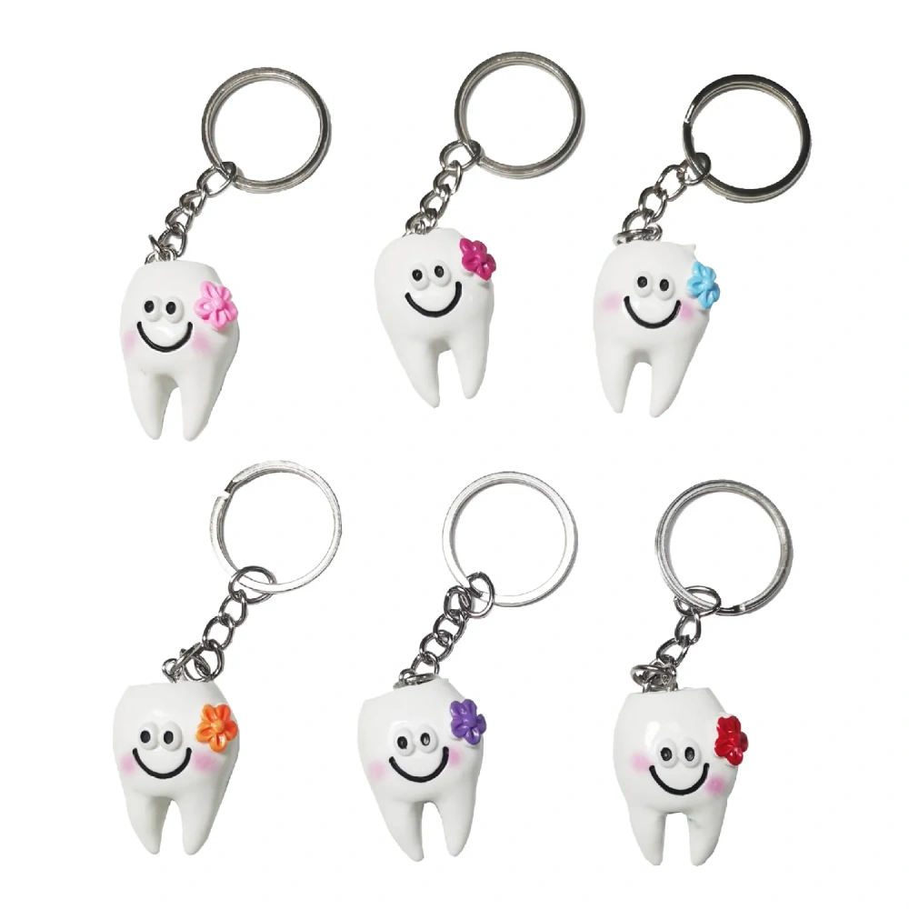Custom Dental Tooth Keychain - Personalized Logo