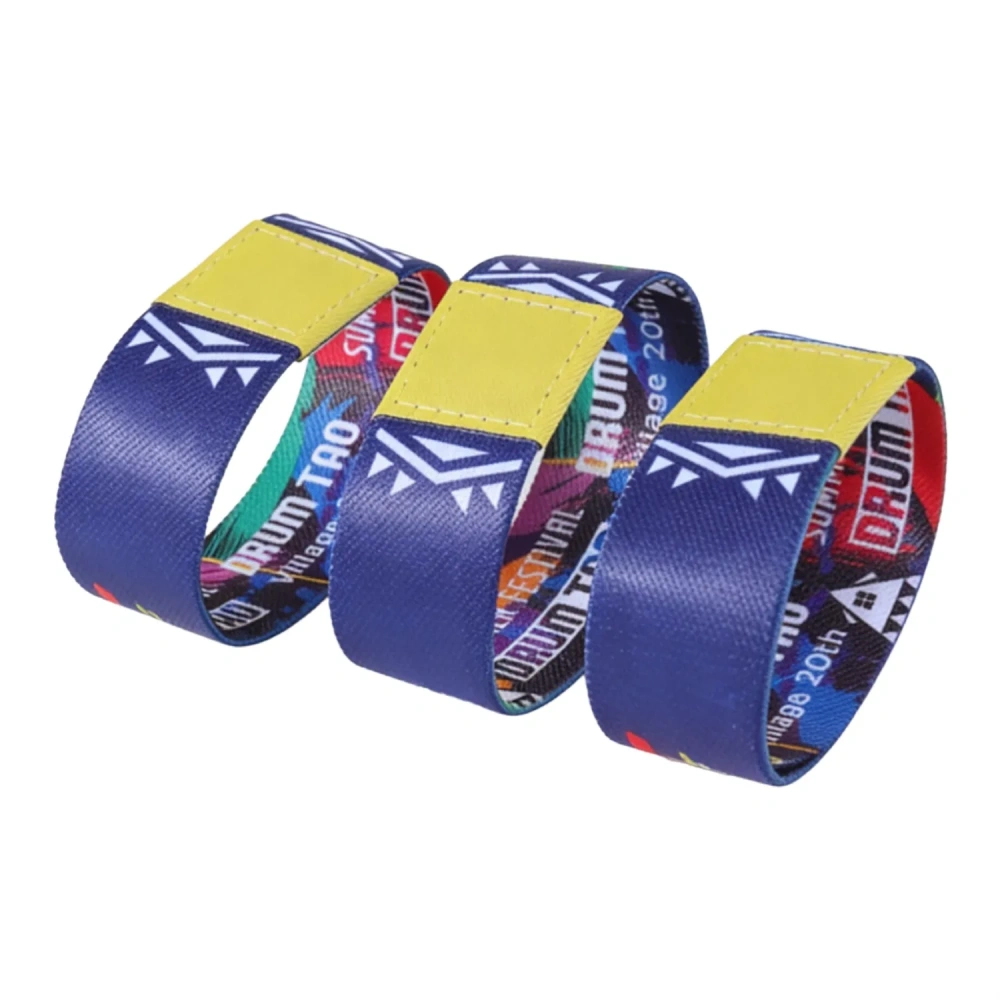 Custom Elastic Fabric Wristband - Low MOQ