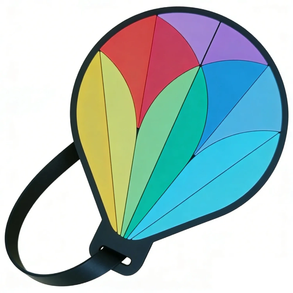 Custom Hot Air Balloon Luggage Tag - Wholesale