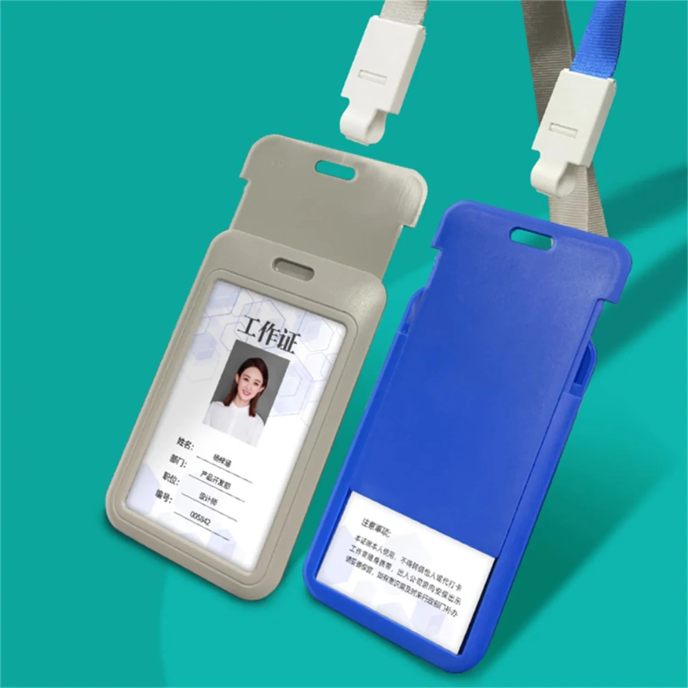 Custom Polyester Lanyard with Badge Holder - Low MOQ