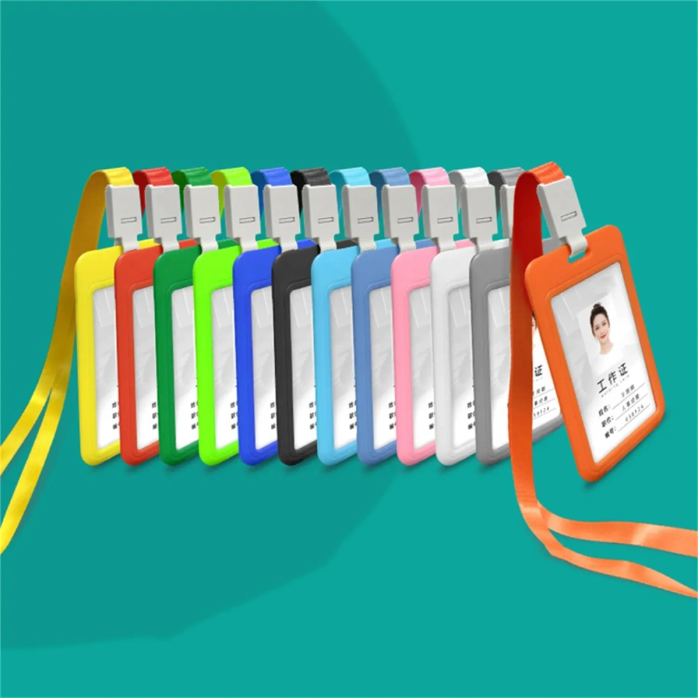 Custom Polyester Lanyard with Badge Holder - Low MOQ