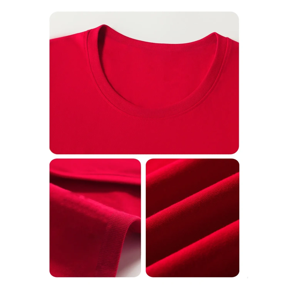 Blank Crewneck Tee - Custom Logo Printing