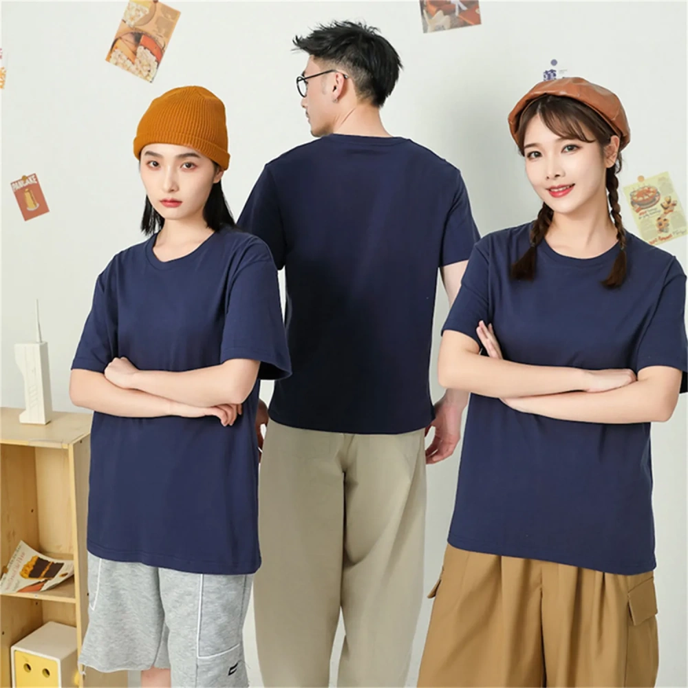 Blank Crewneck Tee - Custom Logo Printing