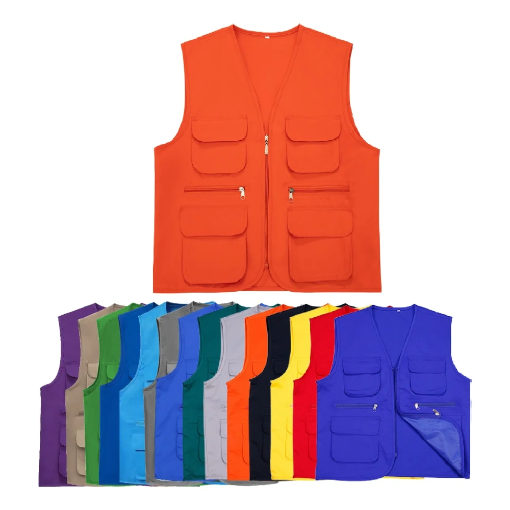 Utility Vest - with Custom Embroidery