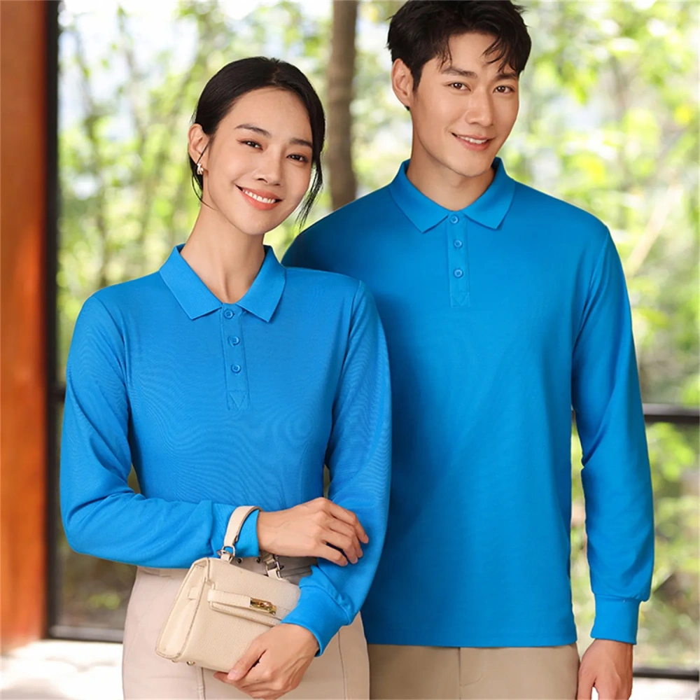 Long-Sleeve Polo - Customized Uniforms