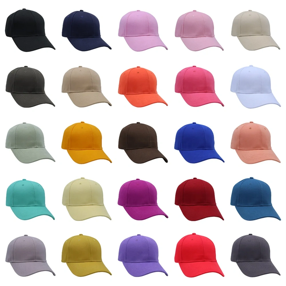 6-Panel Baseball Cap - Custom Logo Embroidery