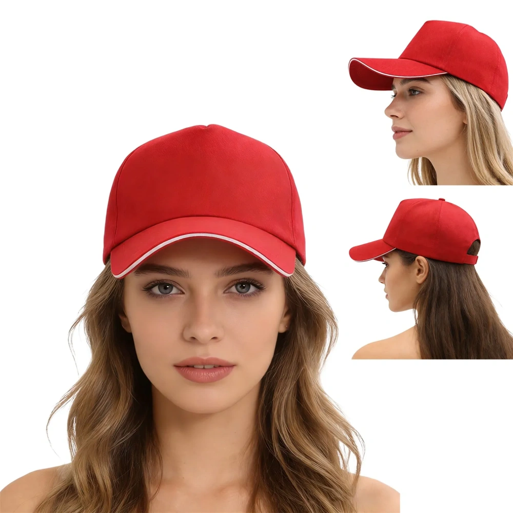 5-Panel Sandwich Trim Cap - Wholesale Supplier