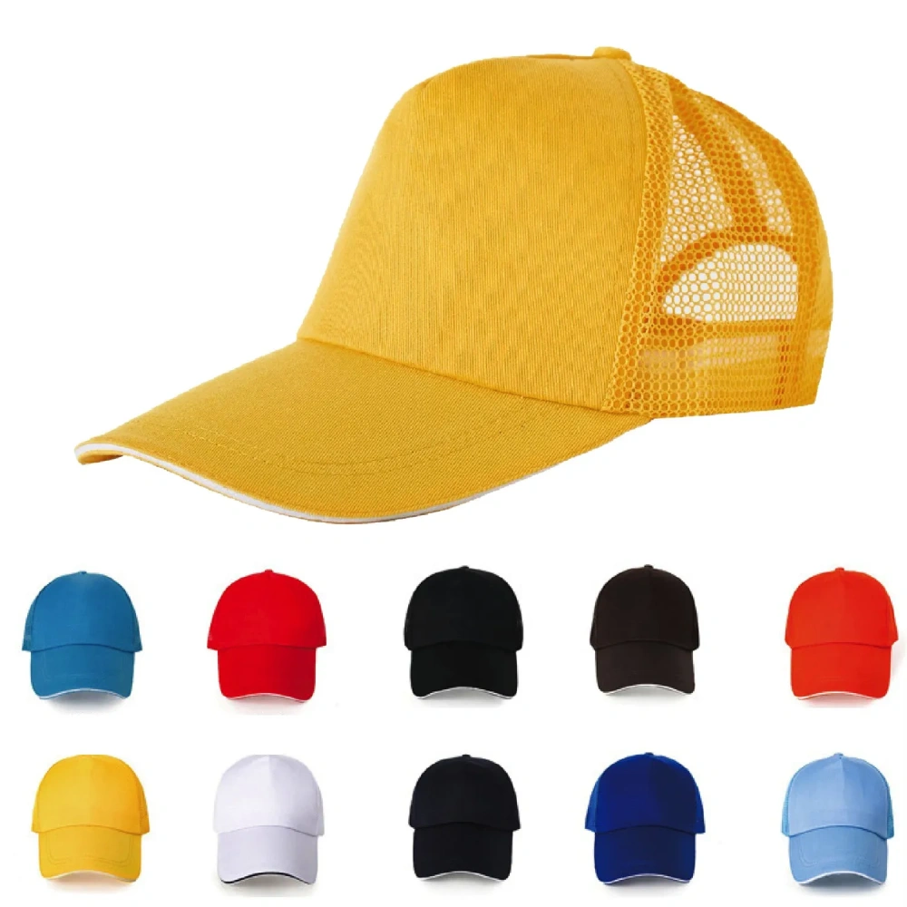 5-Panel Mesh Trucker Hats - Bulk Promotional