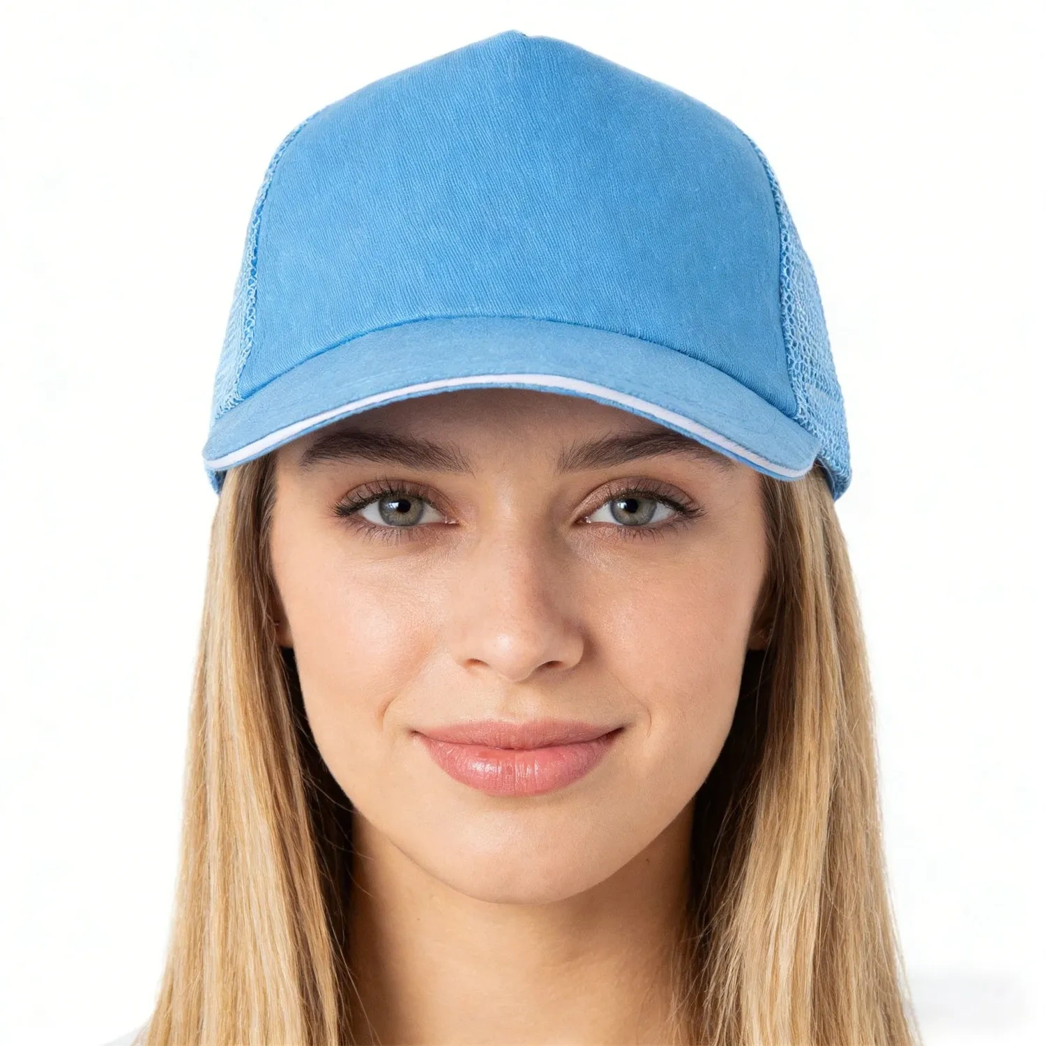 5-Panel Mesh Trucker Hats - Bulk Promotional