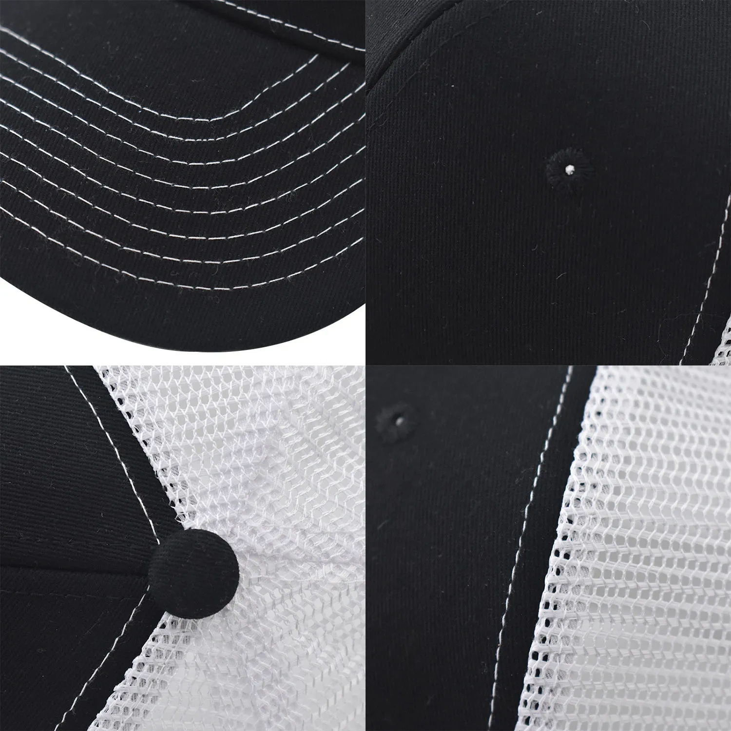 Mesh-Back Trucker Cap - Low MOQ Custom