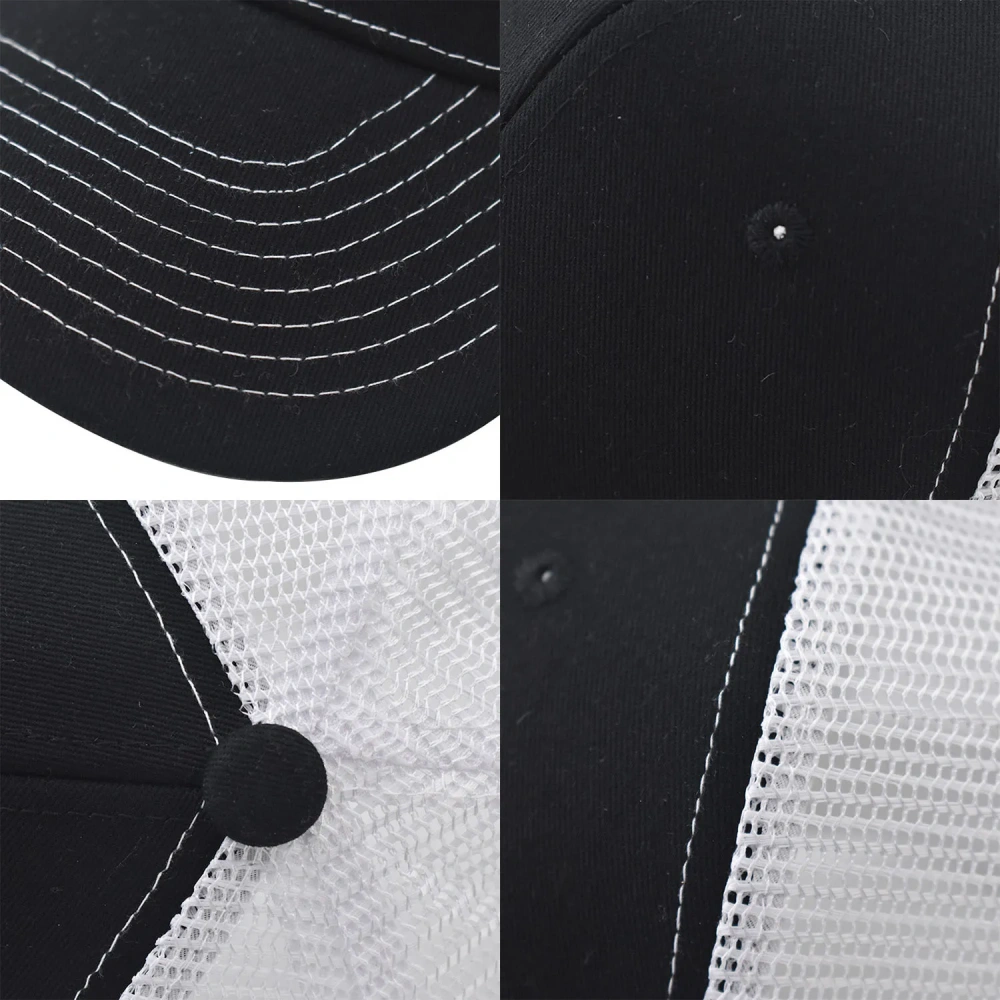 Mesh-Back Trucker Cap - Low MOQ Custom