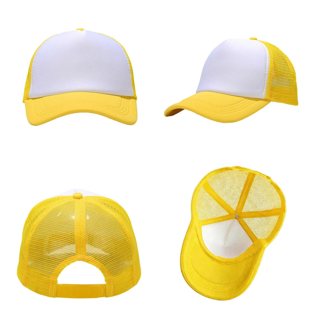 5-Panel Mesh Trucker Cap - Wholesale Price