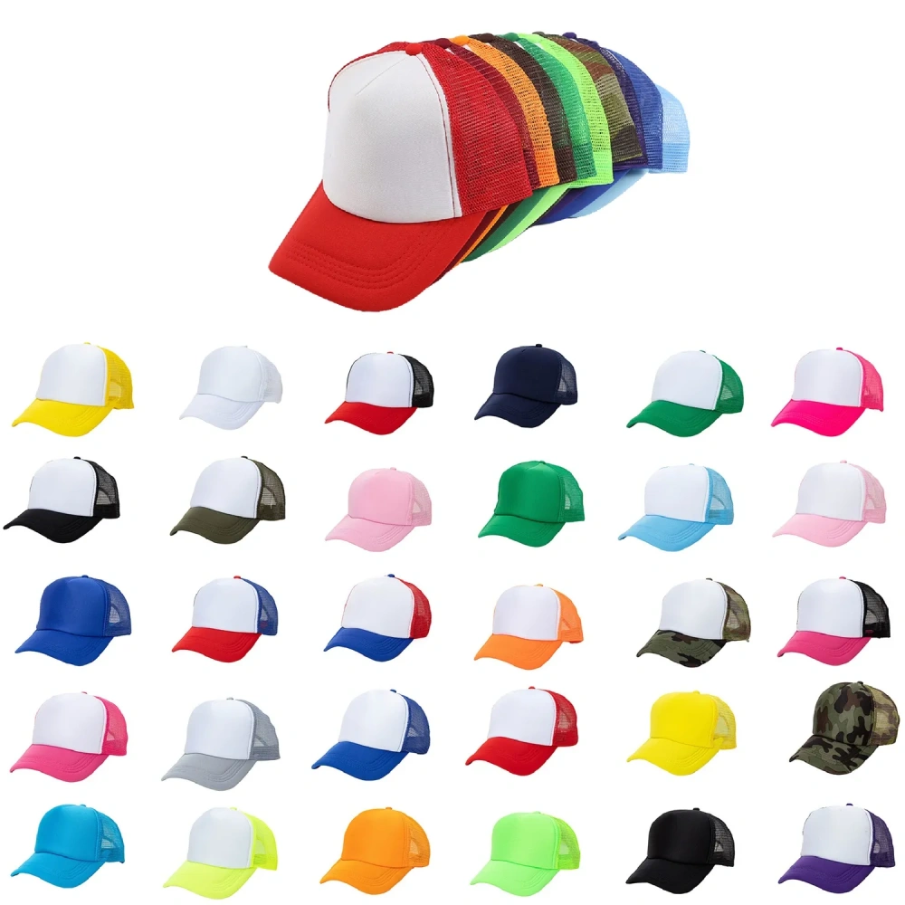5-Panel Mesh Trucker Cap - Wholesale Price