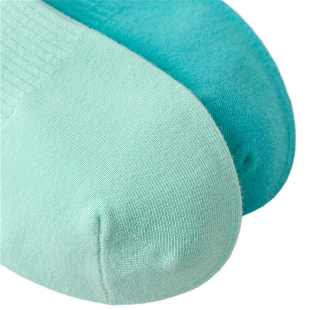 Solid Ribbed Crew Socks - Bulk Wholesale