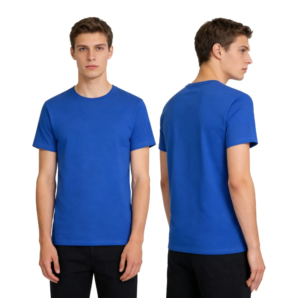 Crew Neck T-Shirt - Custom Print Low MOQ