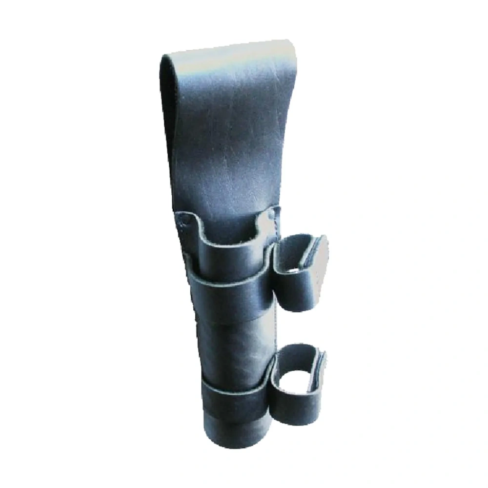 Leather Firefighter Gear Holder - Custom Logo