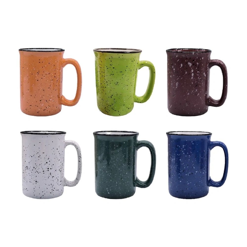 15oz Speckled Campfire Mug - with Custom Logo