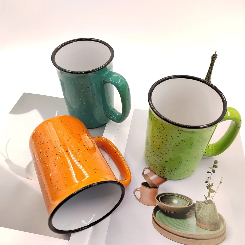 15oz Speckled Campfire Mug - with Custom Logo