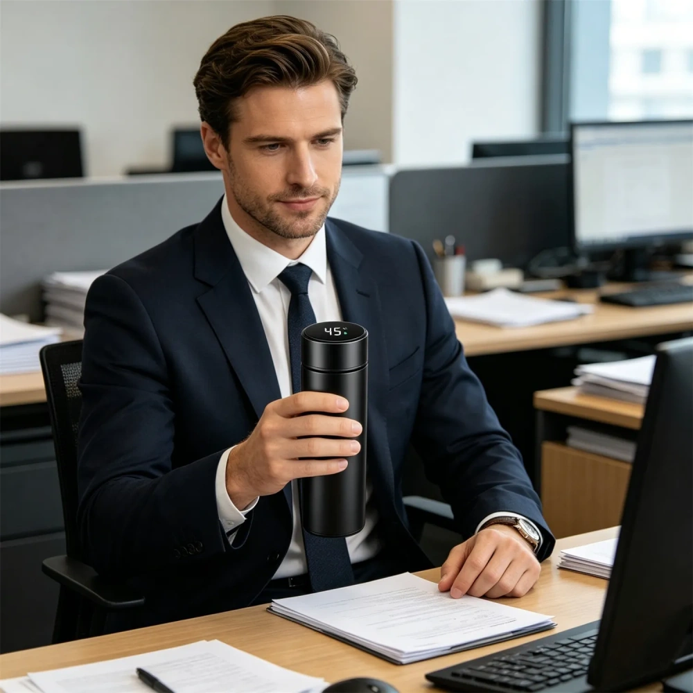 Smart LED Water Bottle - Custom Tech Gift