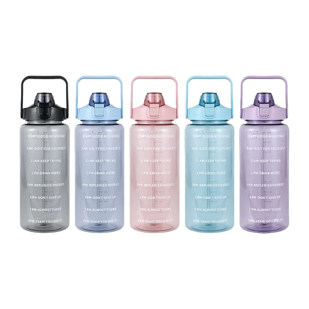 Motivational Time Marker Water Bottle - Low MOQ