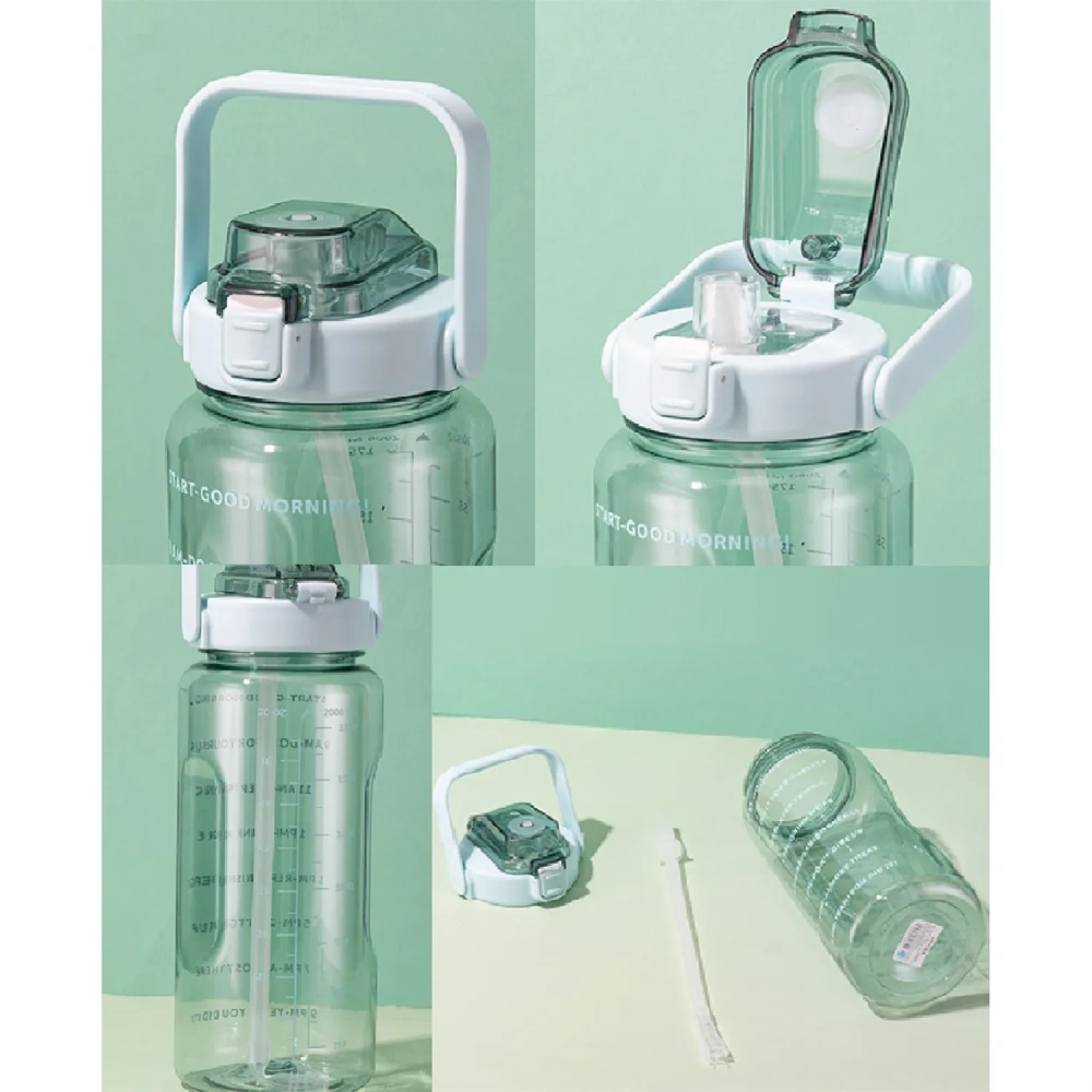 Motivational Time Marker Water Bottle - Low MOQ