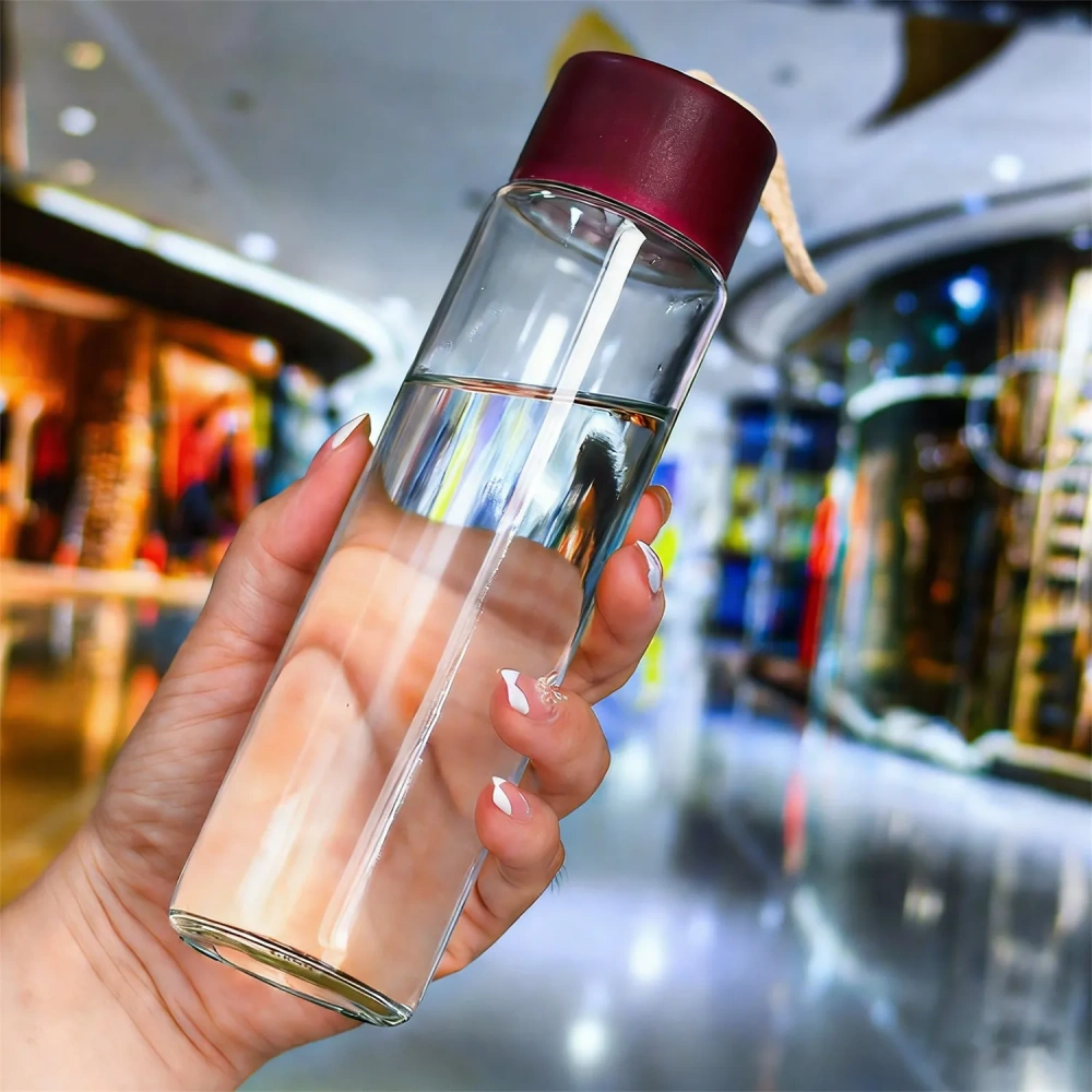 Clear Carry Loop Water Bottle - Bulk Promotional