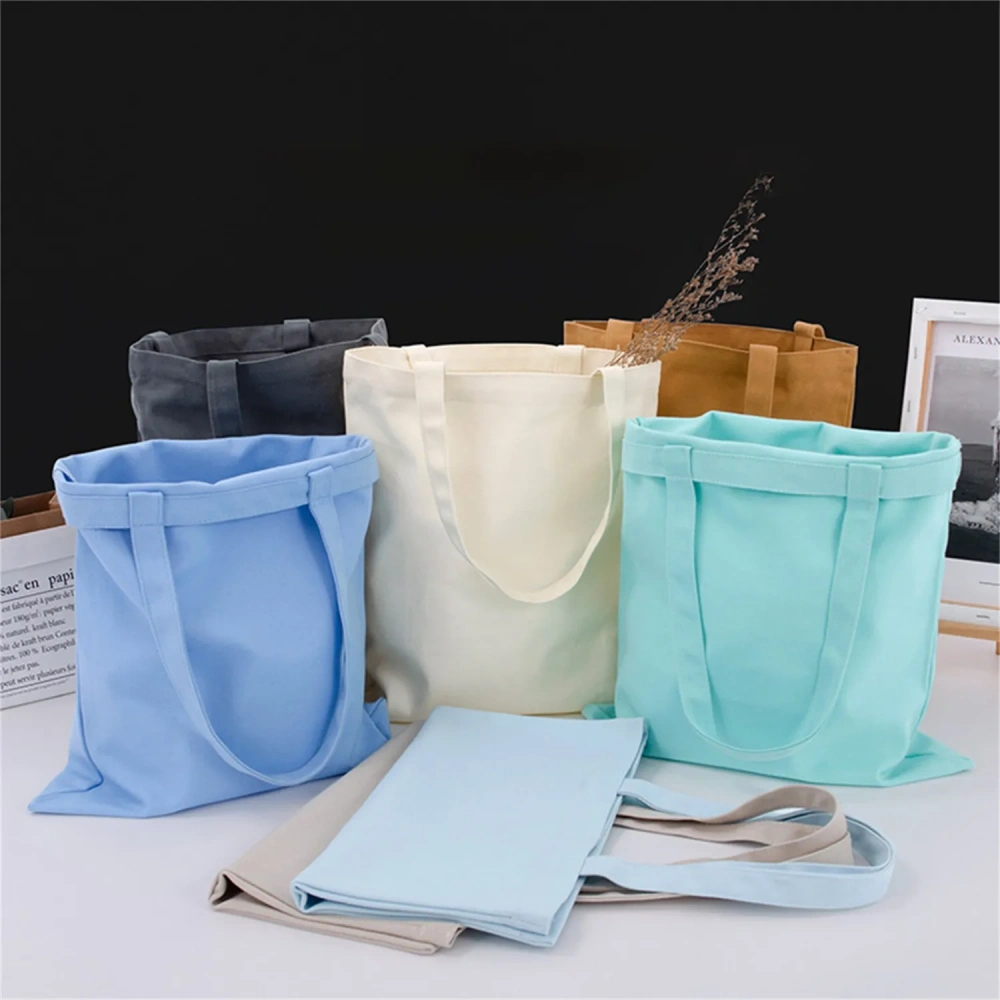 Natural Cotton Canvas Tote Bag - Custom Logo