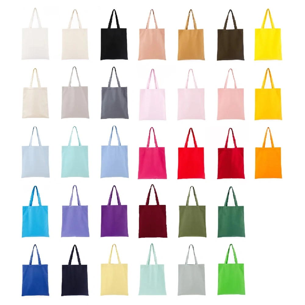 Natural Cotton Canvas Tote Bag - Custom Logo