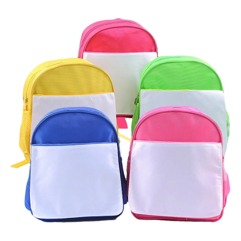 Blank Water-Resistant Polyester Backpack - Low MOQ