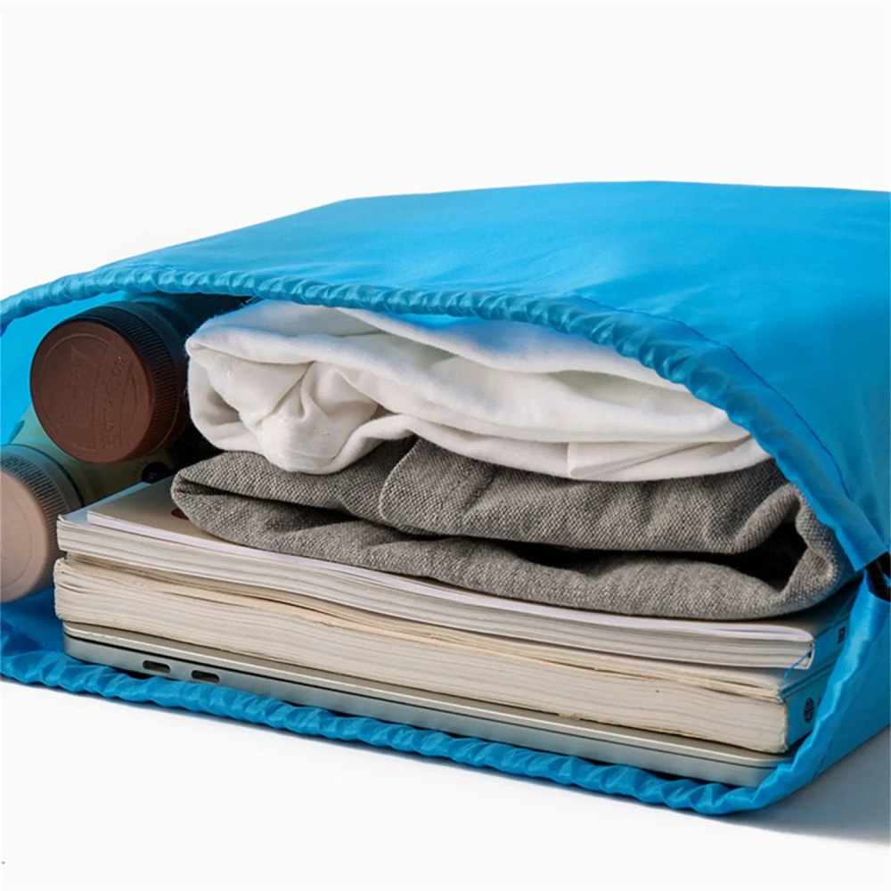 Blank Polyester Drawstring Bag - Wholesale Blank