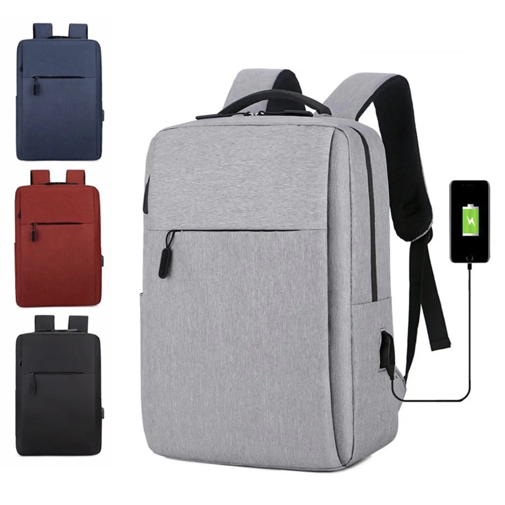 Slim USB Business Laptop Backpack - Custom Logo