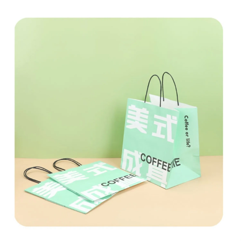 Kraft Paper Gift Bags - Bulk Promotional