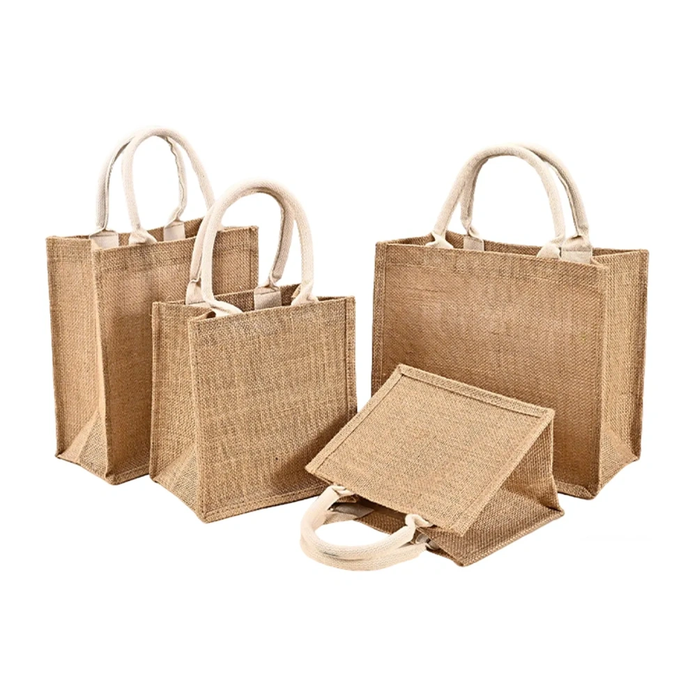 Jute Burlap Tote Bags - Eco-Friendly Wholesale