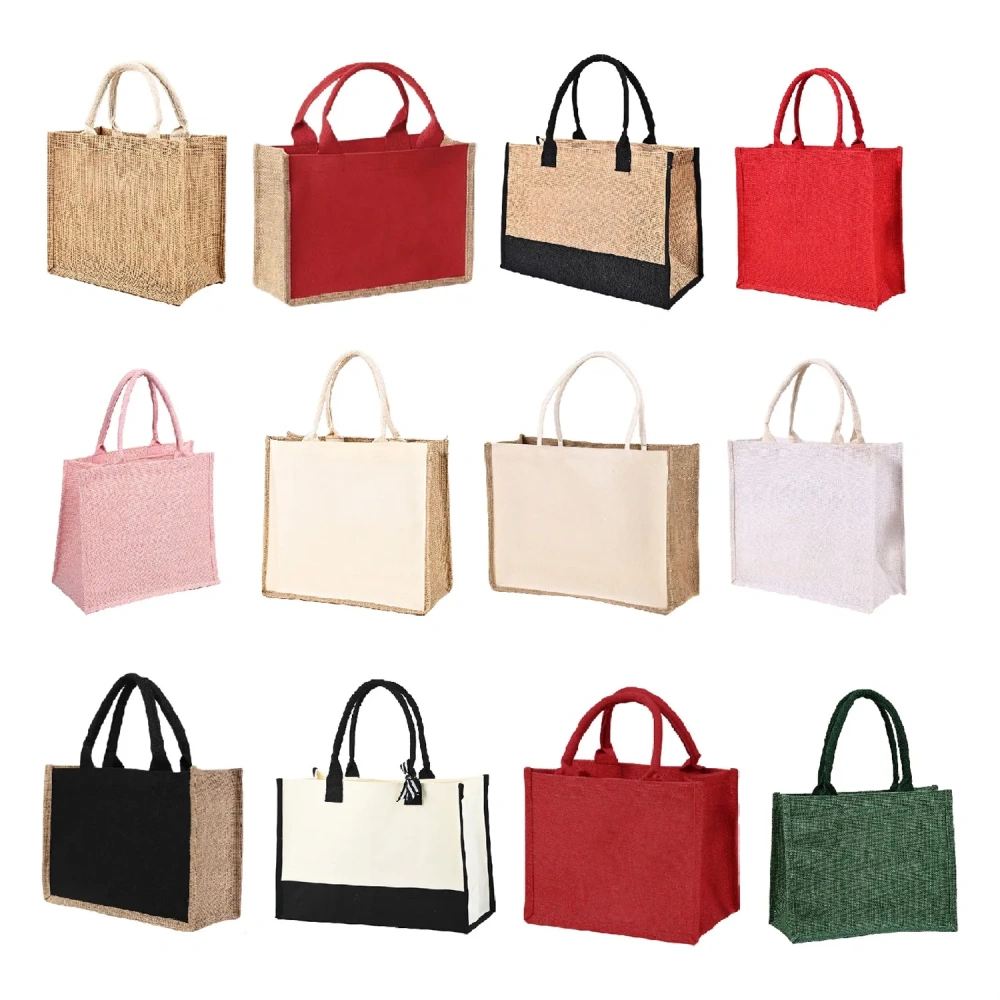 Jute Burlap Tote Bags - Eco-Friendly Wholesale