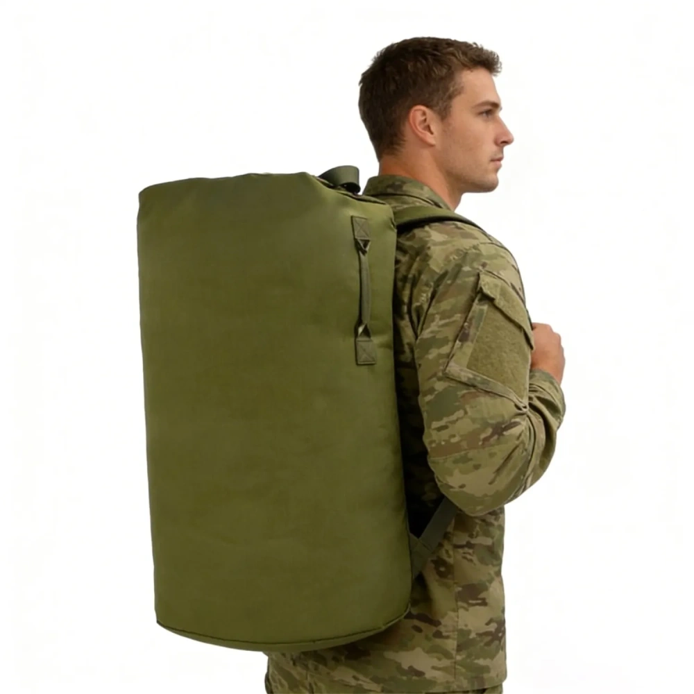 Military Canvas Duffel Bags - Bulk Customization