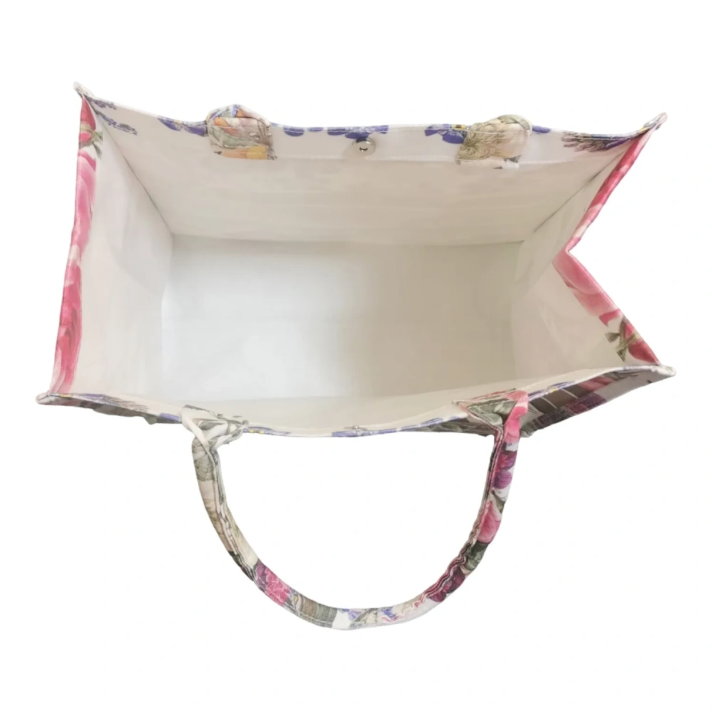 Structured Reusable Tote Bags - Custom Logo