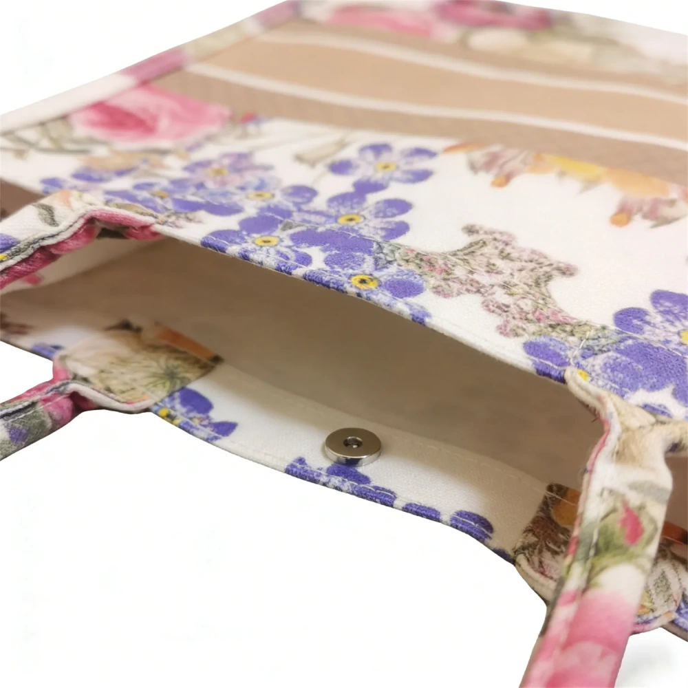 Structured Reusable Tote Bags - Custom Logo