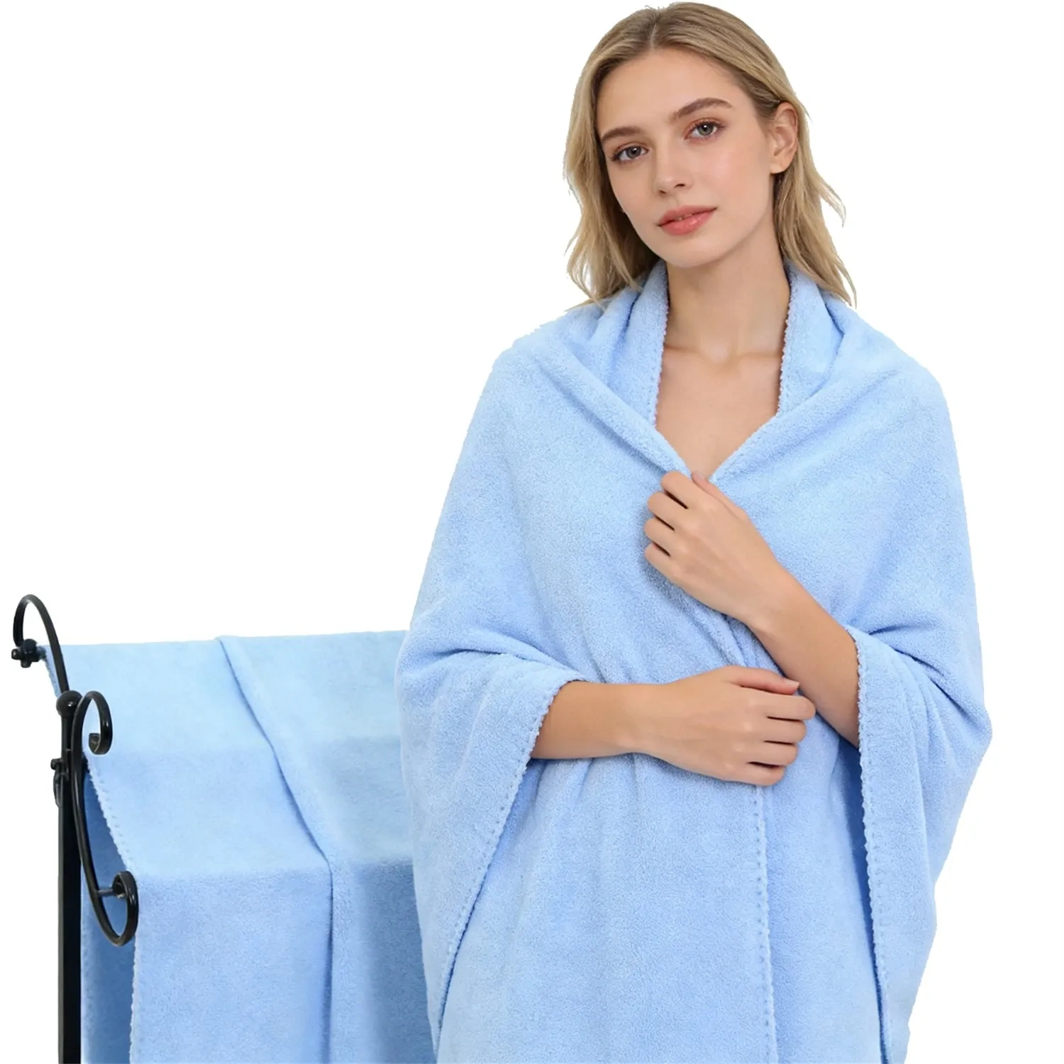 Ultra-Soft Microfiber Towel Set - Custom Logo
