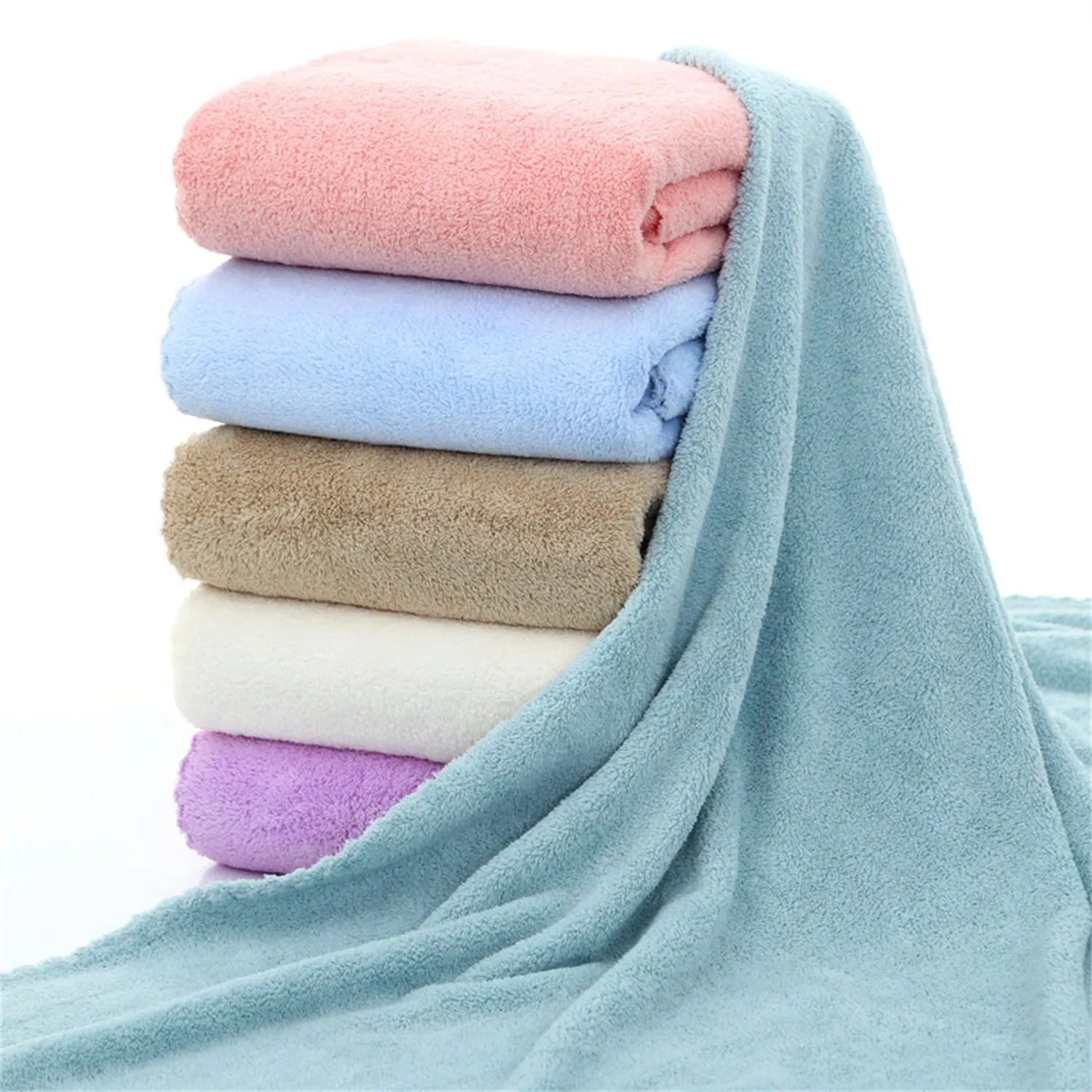 Ultra-Soft Microfiber Towel Set - Custom Logo