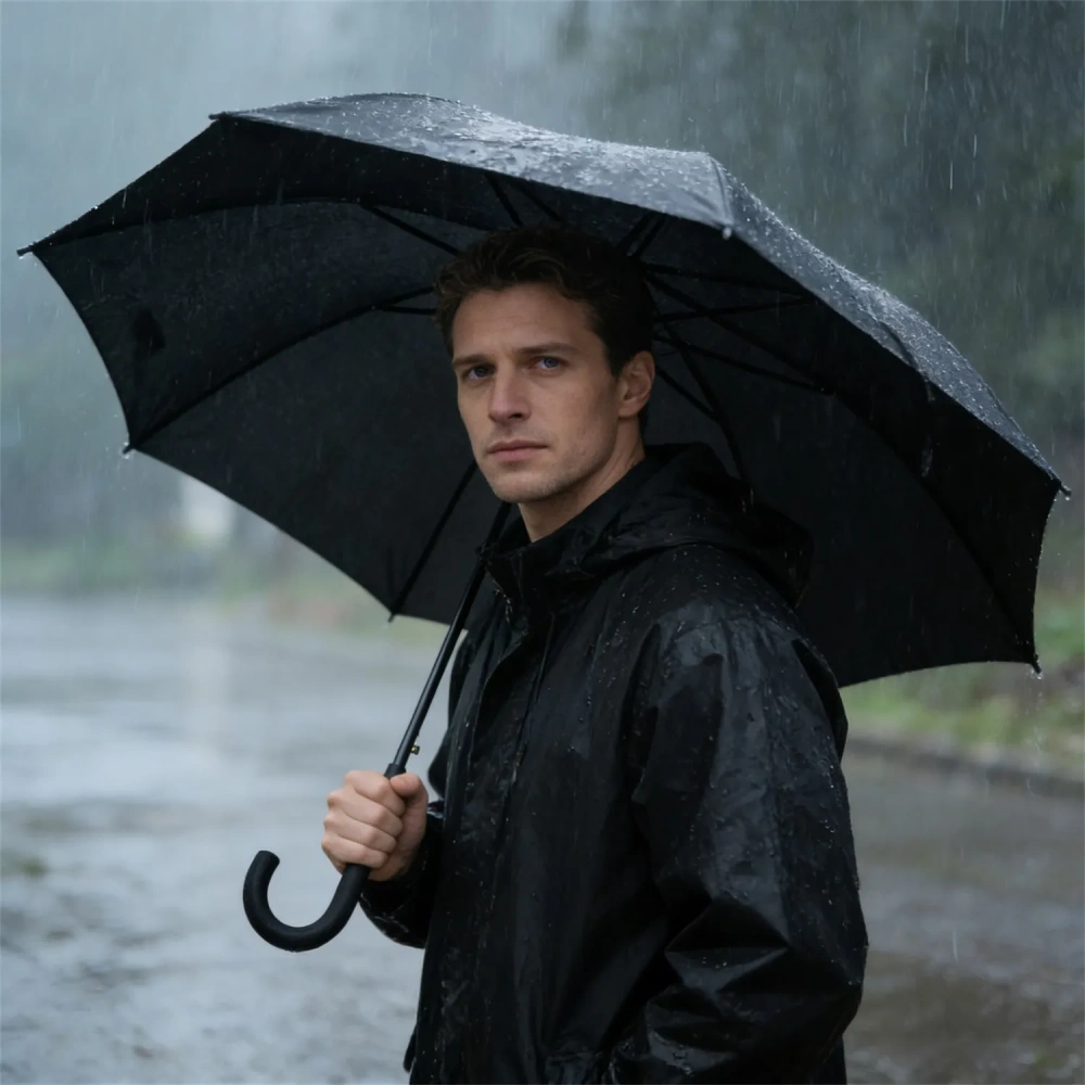 Full Size Walking Umbrella - Corporate Branding