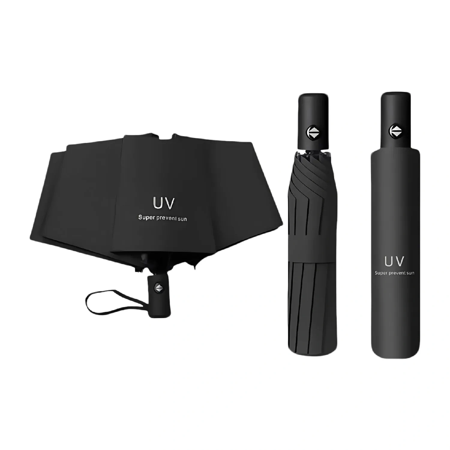 Automatic Compact Umbrella - Custom Logo