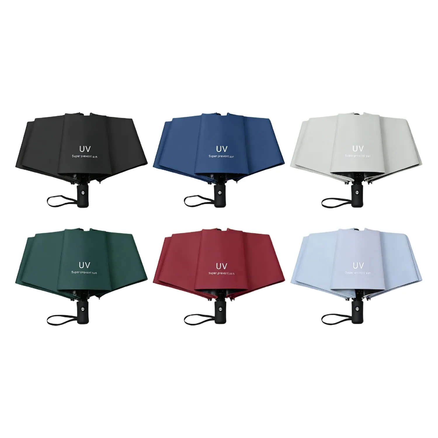 Automatic Compact Umbrella - Custom Logo