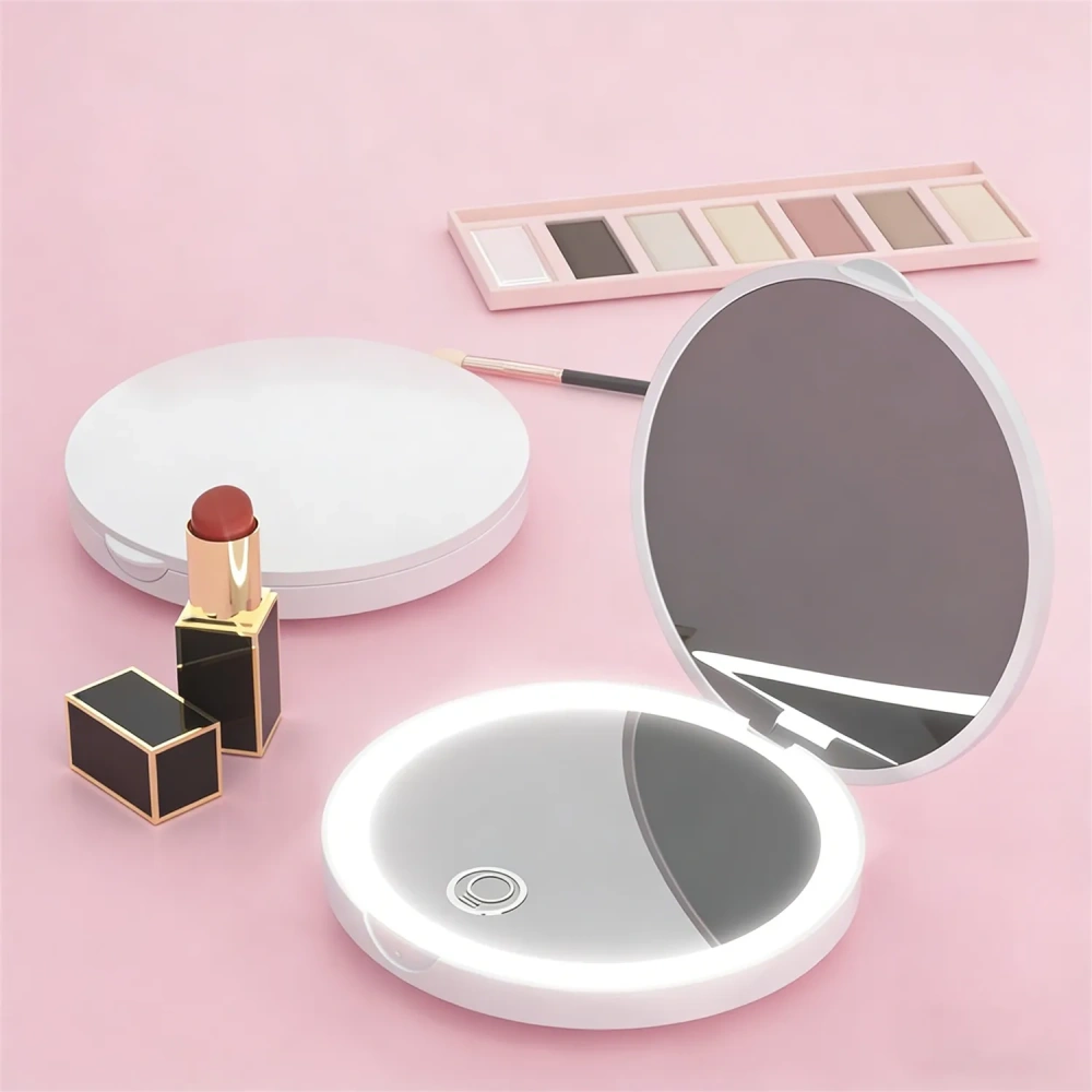 LED Foldable Makeup Mirror - Personalized Bulk