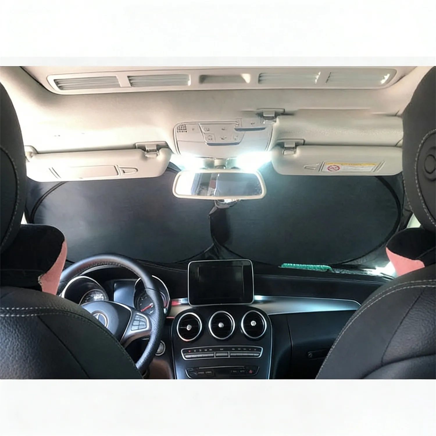 Car Windshield Sun Shade - Bulk Auto Promo