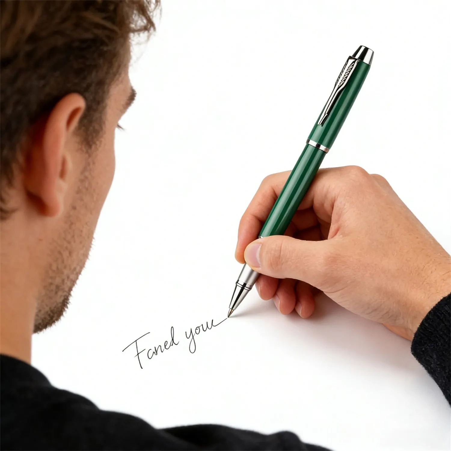 Metal Fountain Pen - Custom Engraved Logo