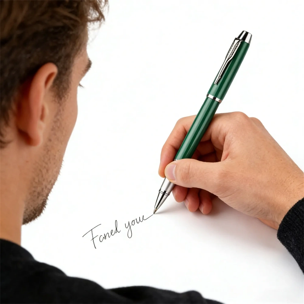 Metal Fountain Pen - Custom Engraved Logo